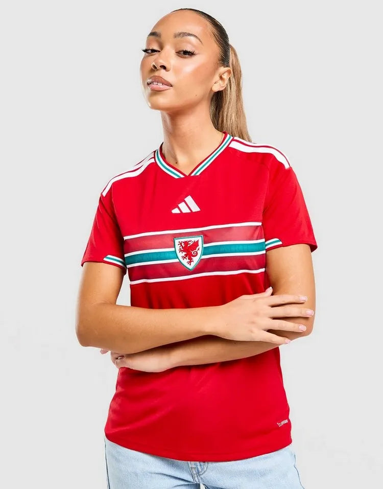 Jersey Wales Feminino 2026 Home WorldCup