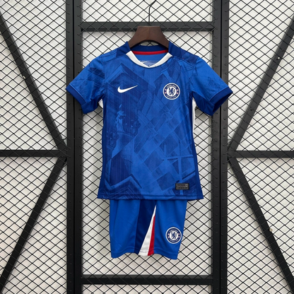 Kids Chelsea Home 25/26 - Blue