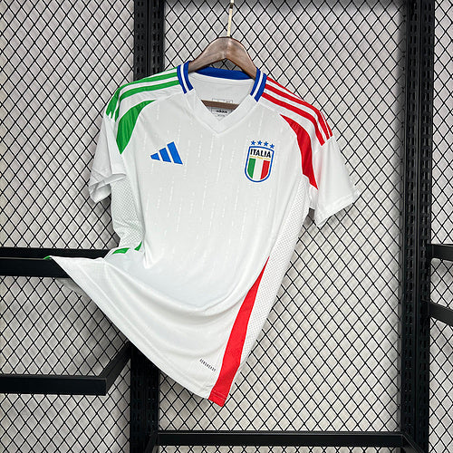 Jersey Itália Away 24/25 s/n° Torcedor Adidas Masculino - Branca