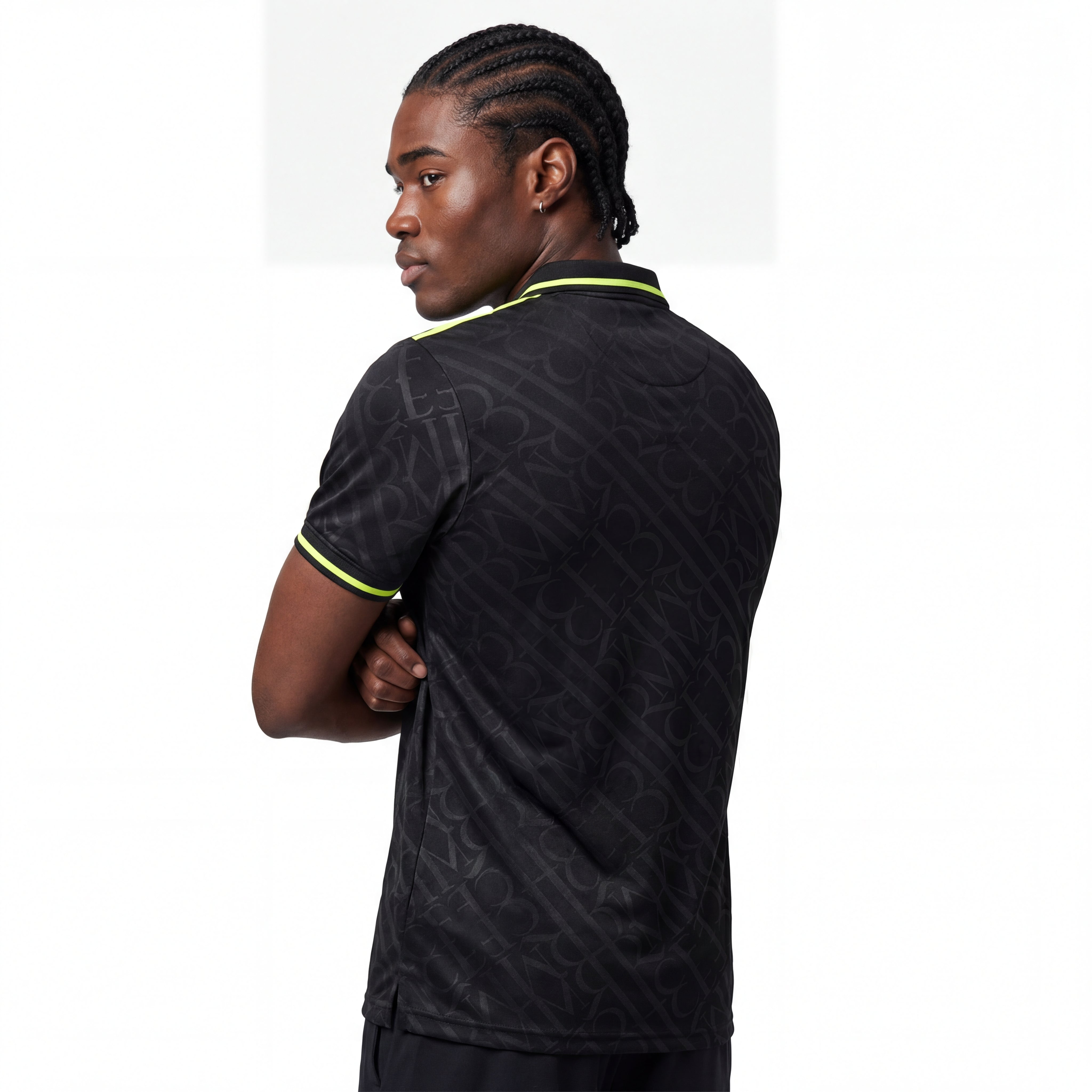 Real Madrid 24/25 X SCHWARZ UND NEON EINZIGARTIG 