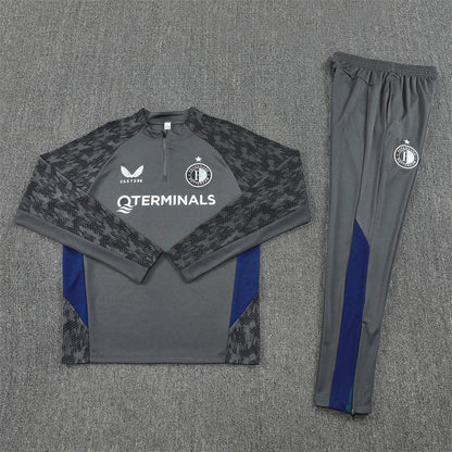 Training Suit Feyenoord Rotterdam 25/26 Gray - Winter