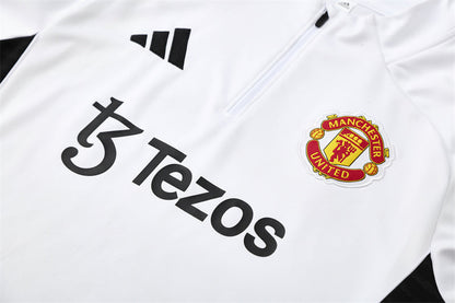 Training Suit Manchester United 25/26 White - Winter