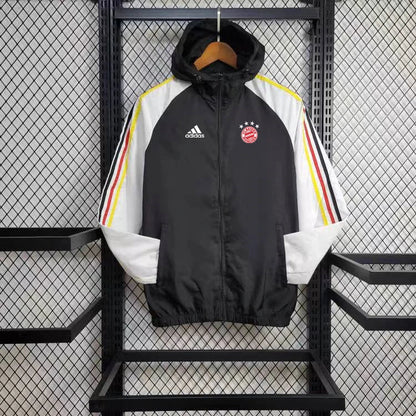 Windbreaker Bayern de Munique 24/25 - Preto e Branco