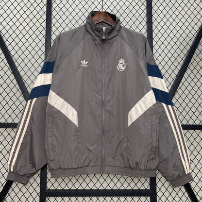 Windbreaker Real Madrid 24/25 - Gray